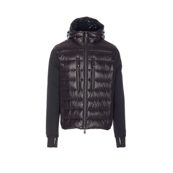 Moncler Grenoble Men Padded Logo Cardigan